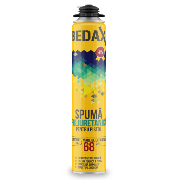 Spuma PU MEGA 820 ML compress Spumă Poliuretanică MEGA 820 ML (Pistol)