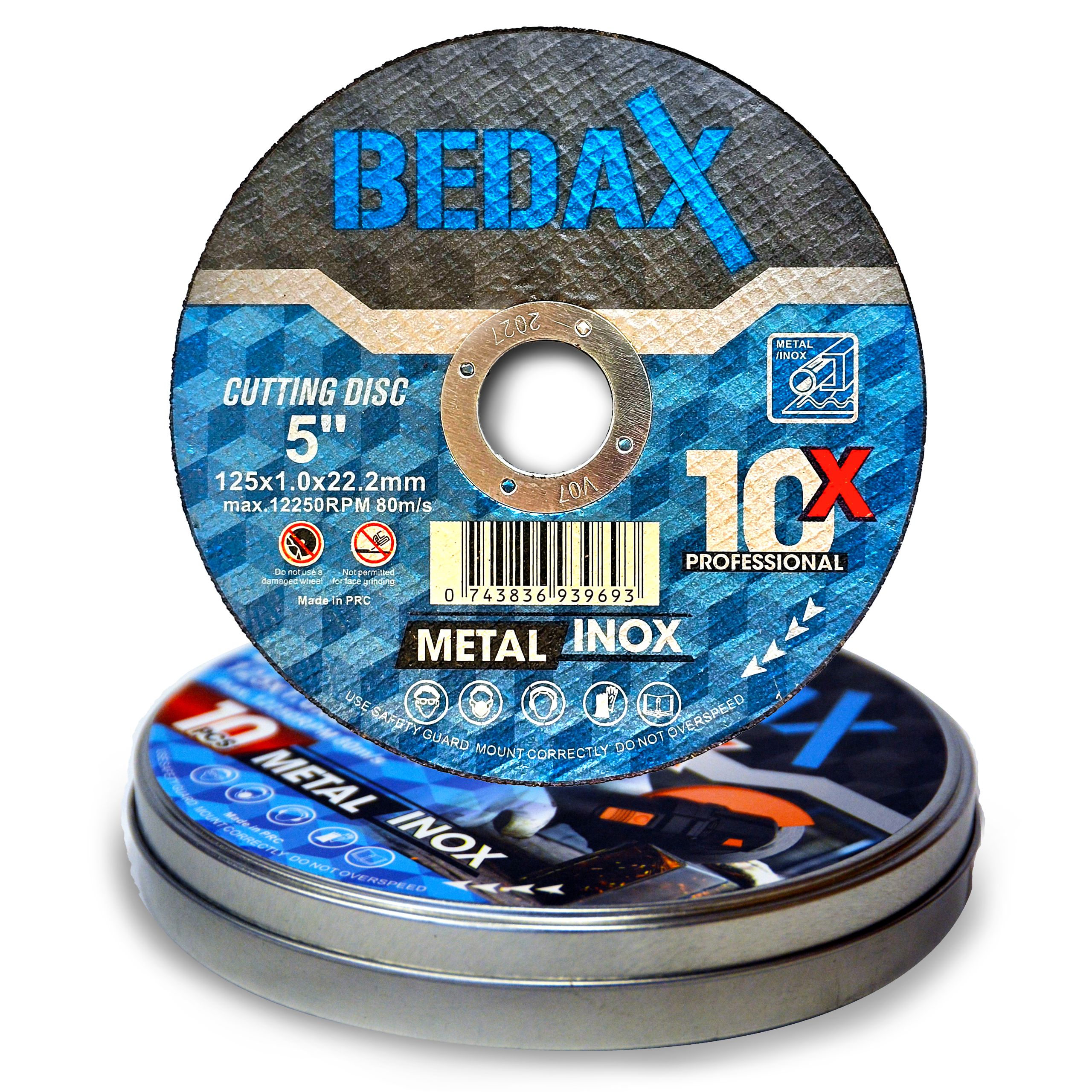 Disc Debitat Metal EXCALIBUR (10 buc. / set)