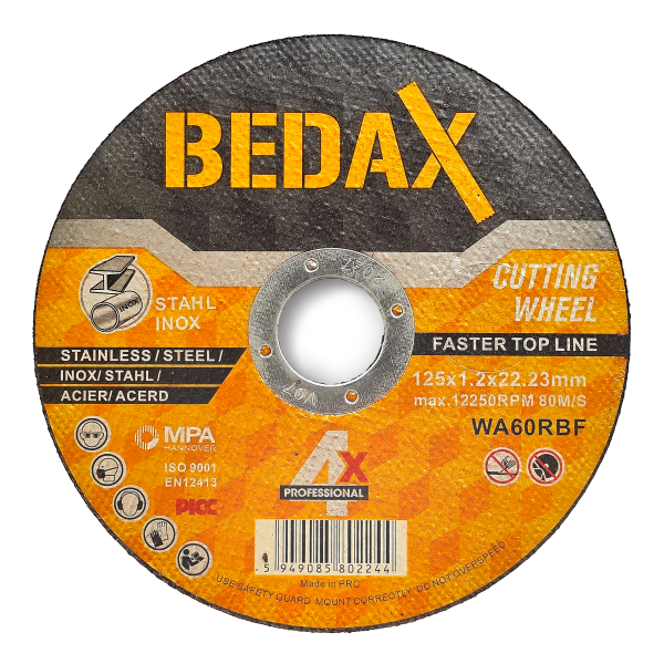 Disc Debitat Metal Orange 125 MM